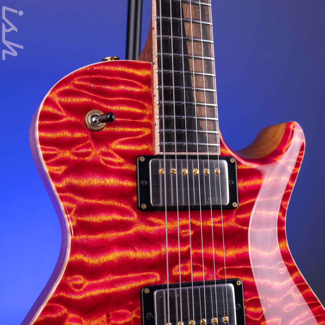 PRS Private Stock McCarty Singlecut 594 Raspberry Lemon Stripe