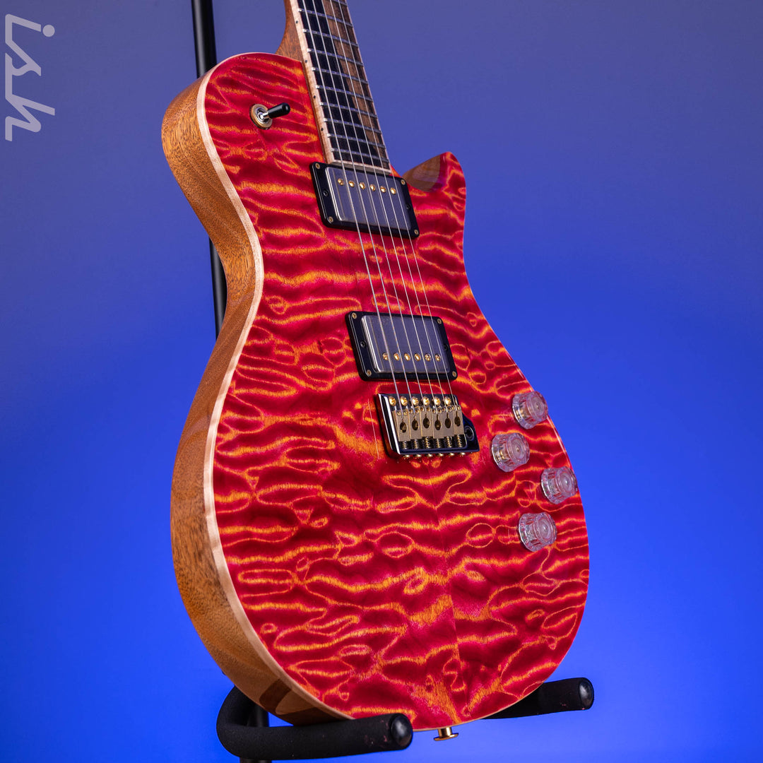 PRS Private Stock McCarty Singlecut 594 Raspberry Lemon Stripe