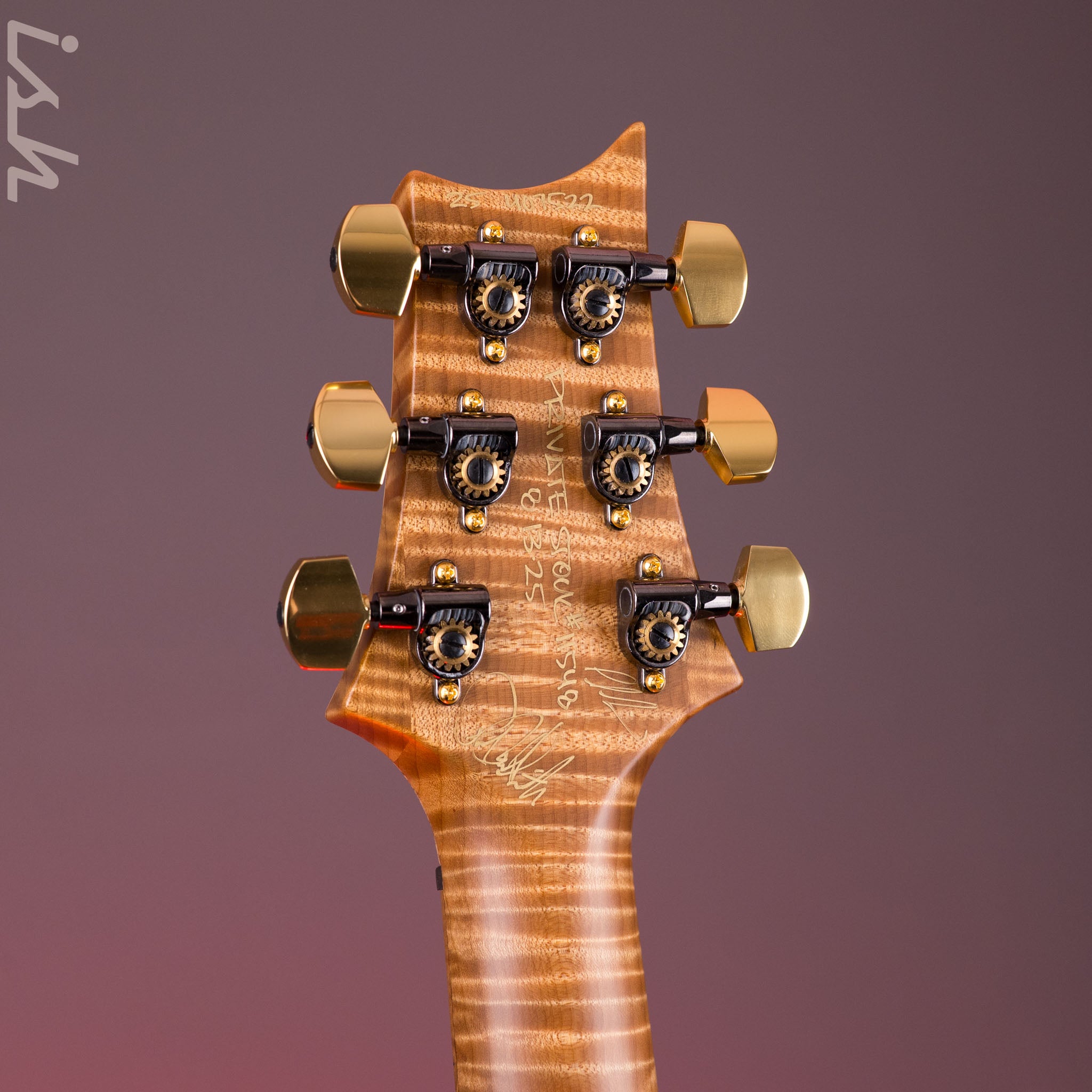PRS Private Stock Custom 24 Buckeye Burl Violet – Ish Guitars