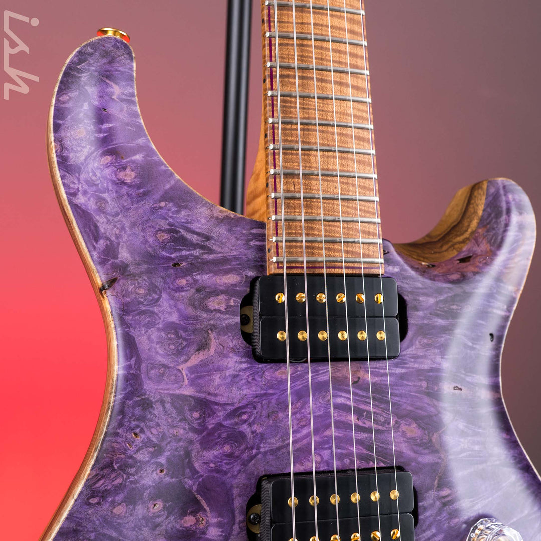 PRS Private Stock Custom 24 Buckeye Burl Violet