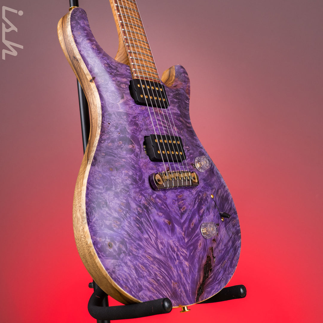 PRS Private Stock Custom 24 Buckeye Burl Violet