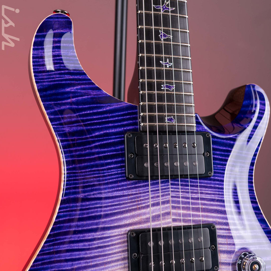 PRS Private Stock Custom 24 Hardtail Purple Glow