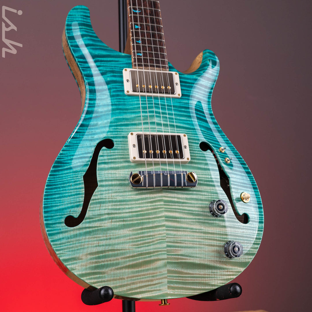 PRS Private Stock Hollowbody II Bahamian Blue Dragon&