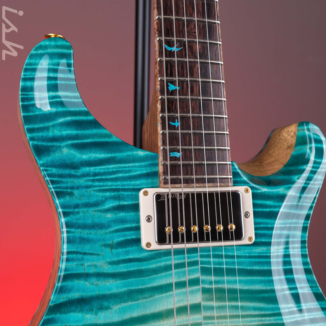 PRS Private Stock Hollowbody II Bahamian Blue Dragon&