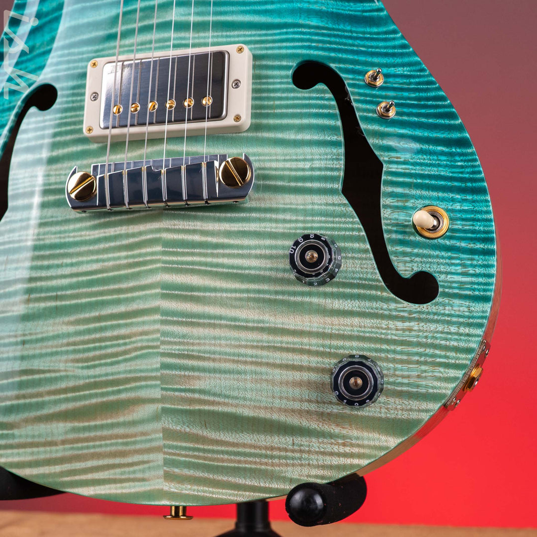 PRS Private Stock Hollowbody II Bahamian Blue Dragon&