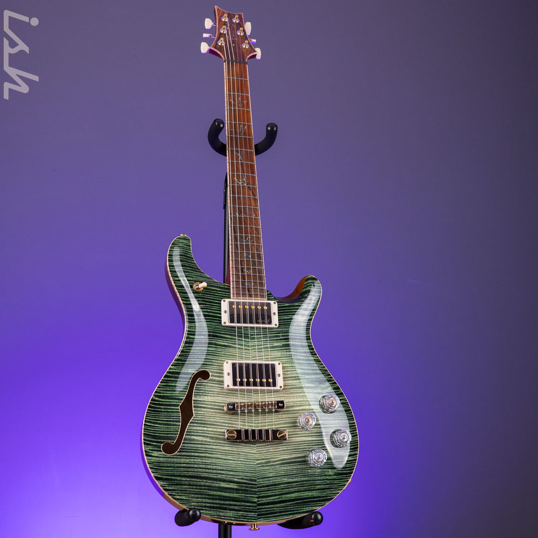 PRS Private Stock McCarty 594 Semi-Hollow Curly Maple Sage Glow