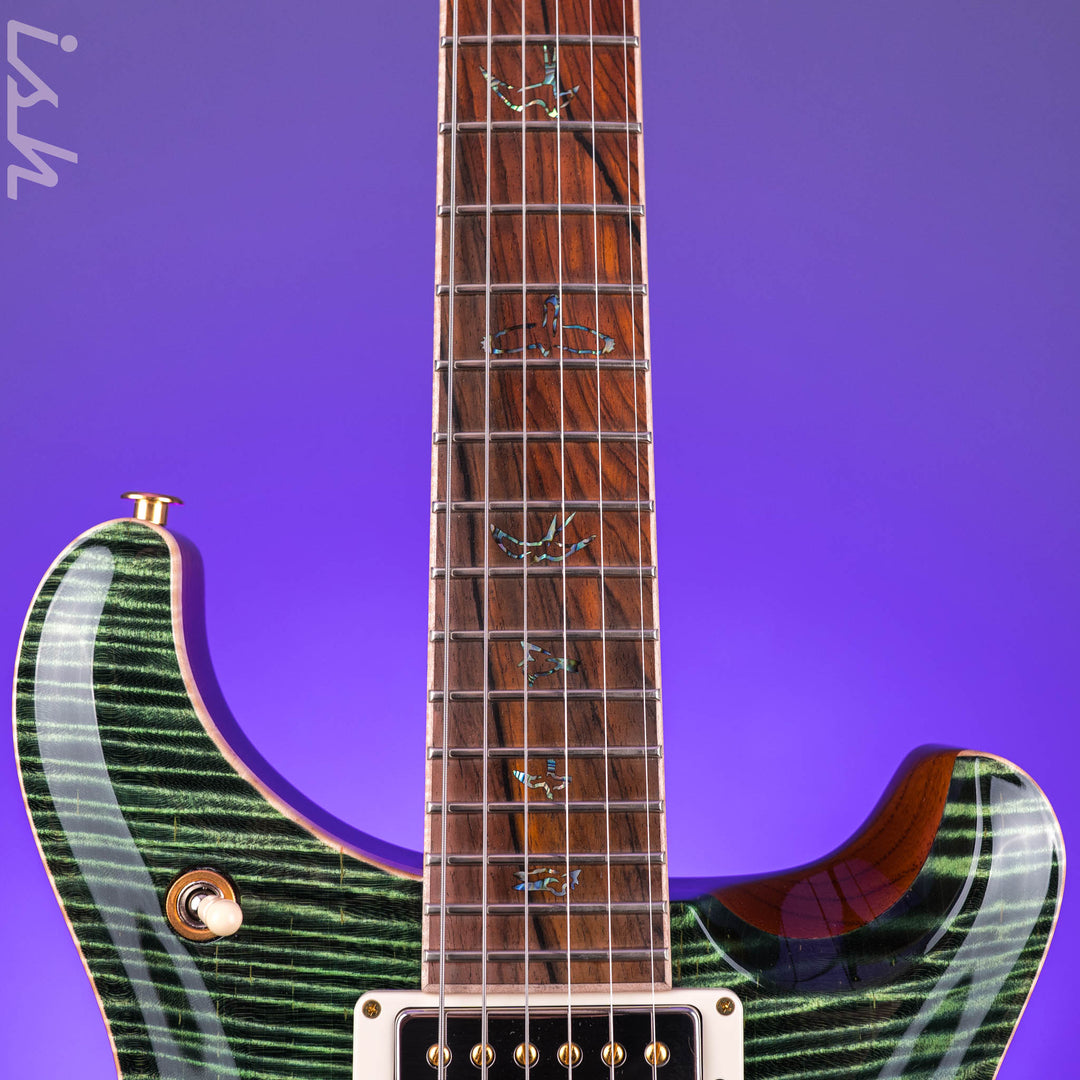 PRS Private Stock McCarty 594 Semi-Hollow Curly Maple Sage Glow