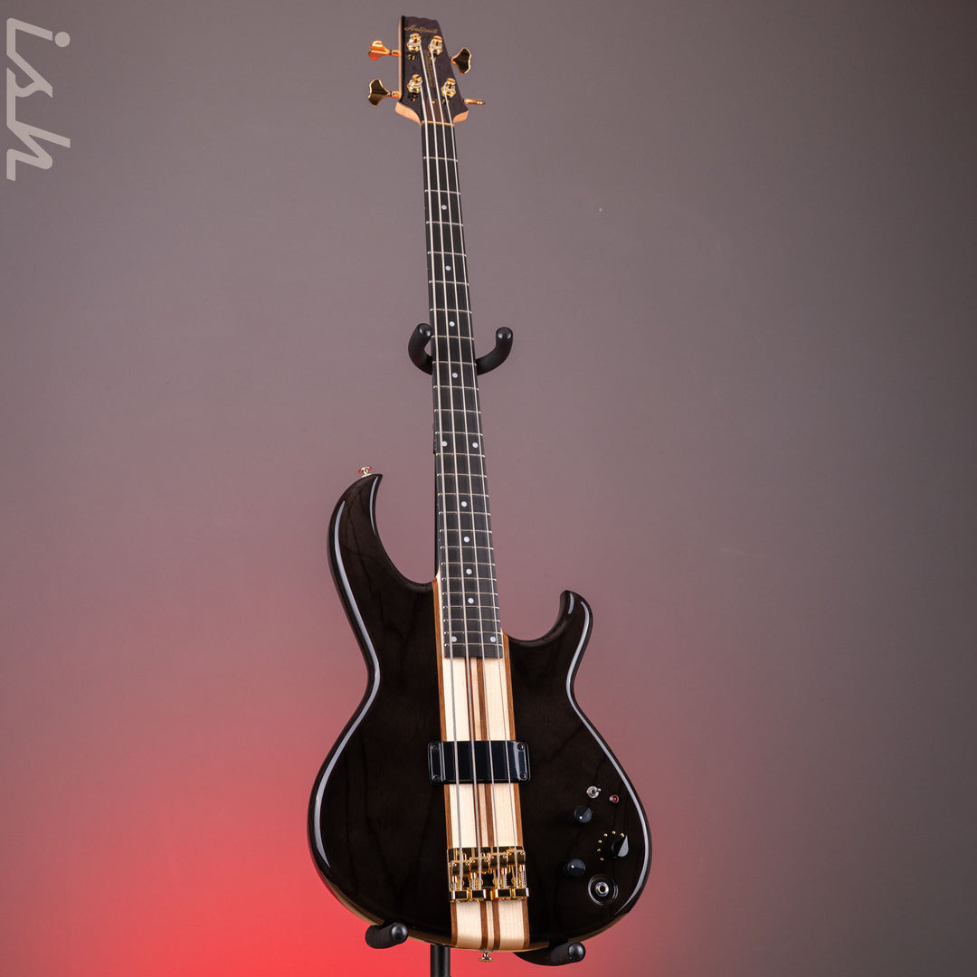 Aria Pro II SB-1000 4-String Bass See-Through Black NAMM Demo