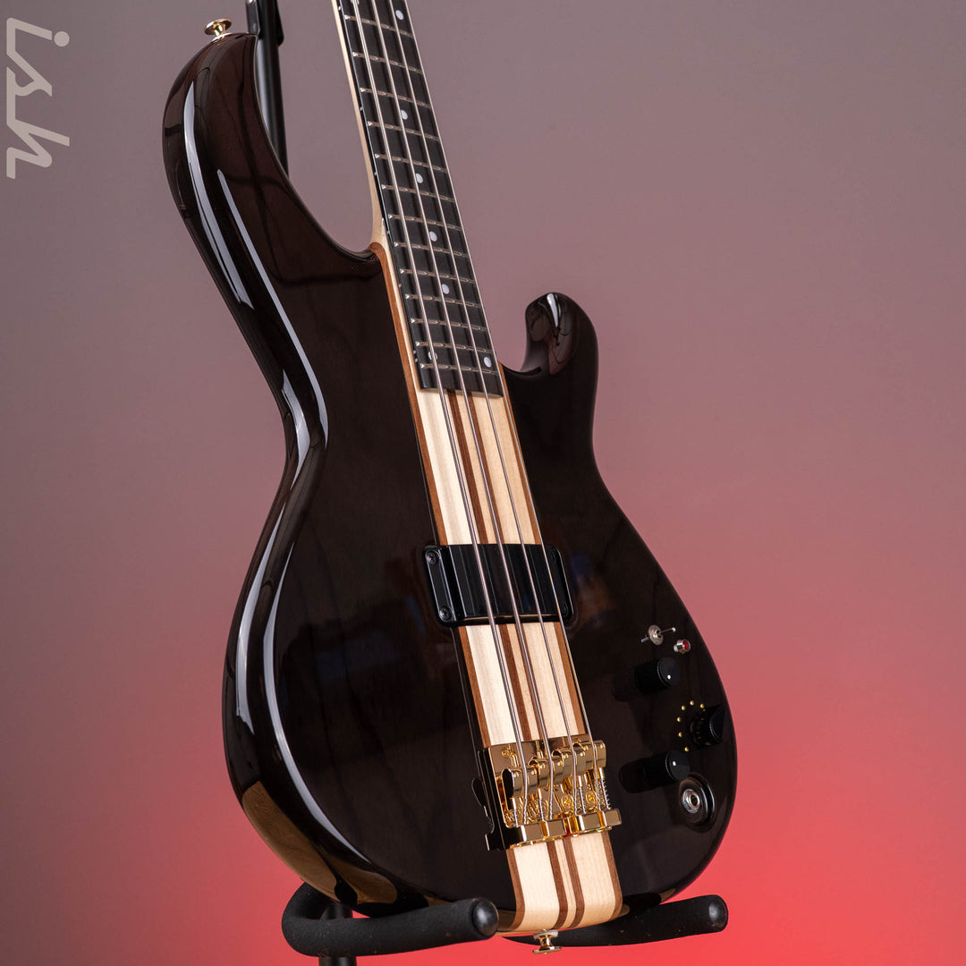 Aria Pro II SB-1000 4-String Bass See-Through Black NAMM Demo