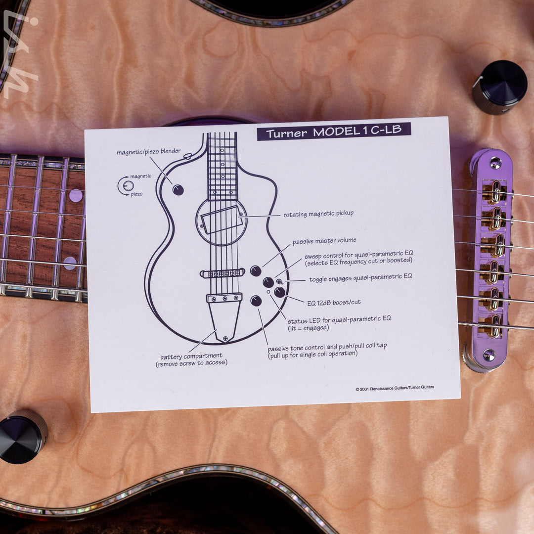 Rick Turner Legacy 21 Model 1 Deluxe Featherweight