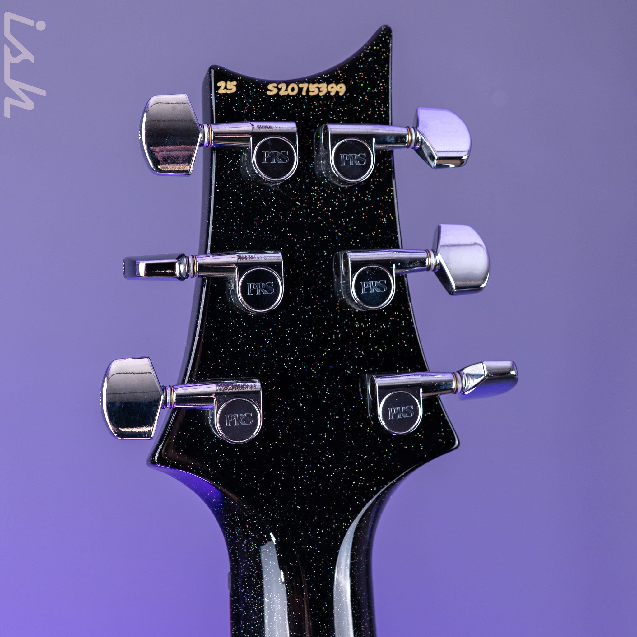 PRS S2 Vela Semi-Hollow Reclaimed Black Rainbow Hollowflake