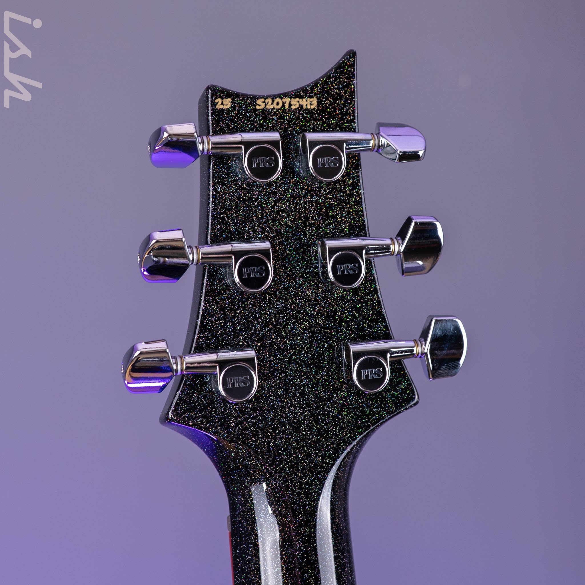 PRS S2 Vela Semi-Hollow Reclaimed Black Rainbow Holoflake Limited