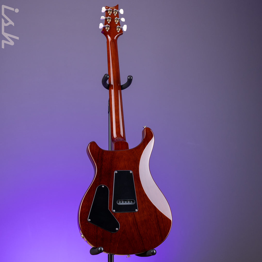 PRS S2 Custom 24-08 Quilt Amber Sunburst Ebony Fretboard