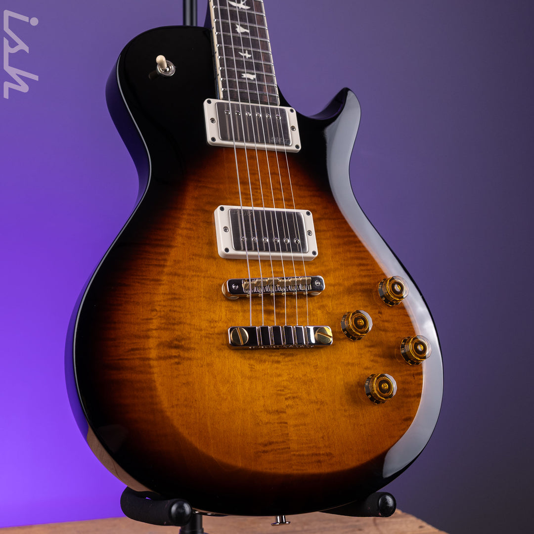 PRS S2 McCarty 594 Singlecut Electric Guitar Black Amber
