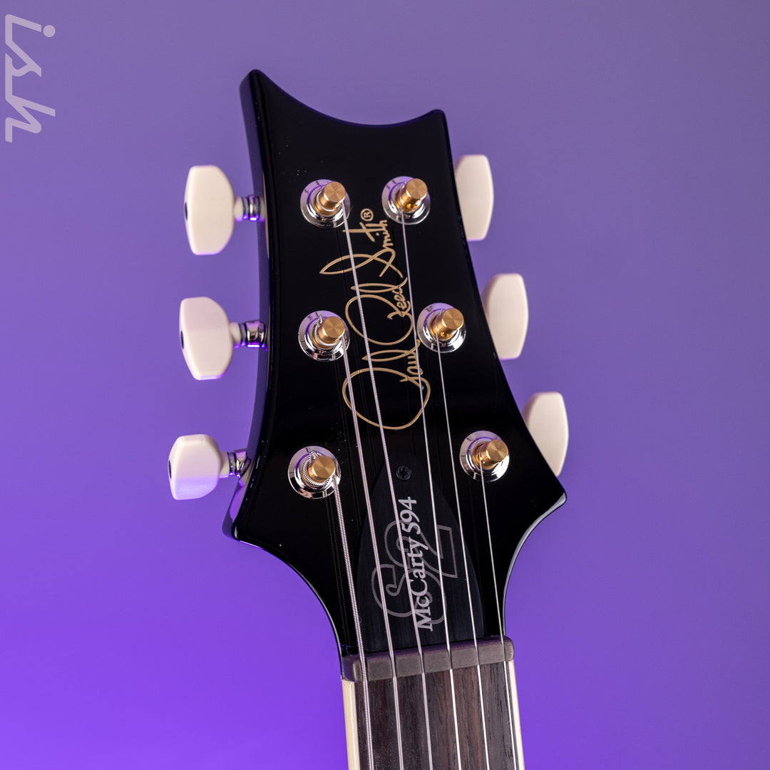 PRS S2 McCarty 594 Singlecut Electric Guitar Black Amber