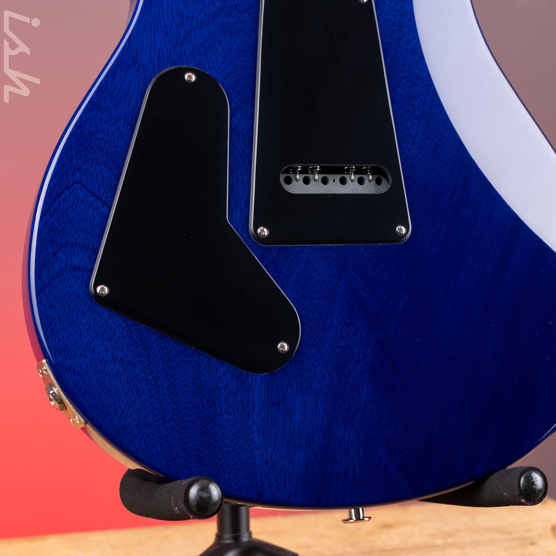 PRS S2 Custom 24-08 Faded Gray Black Blue Burst