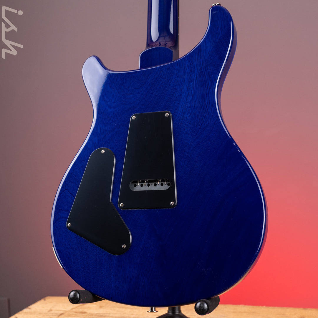 PRS S2 Custom 24-08 Faded Gray Black Blue Burst