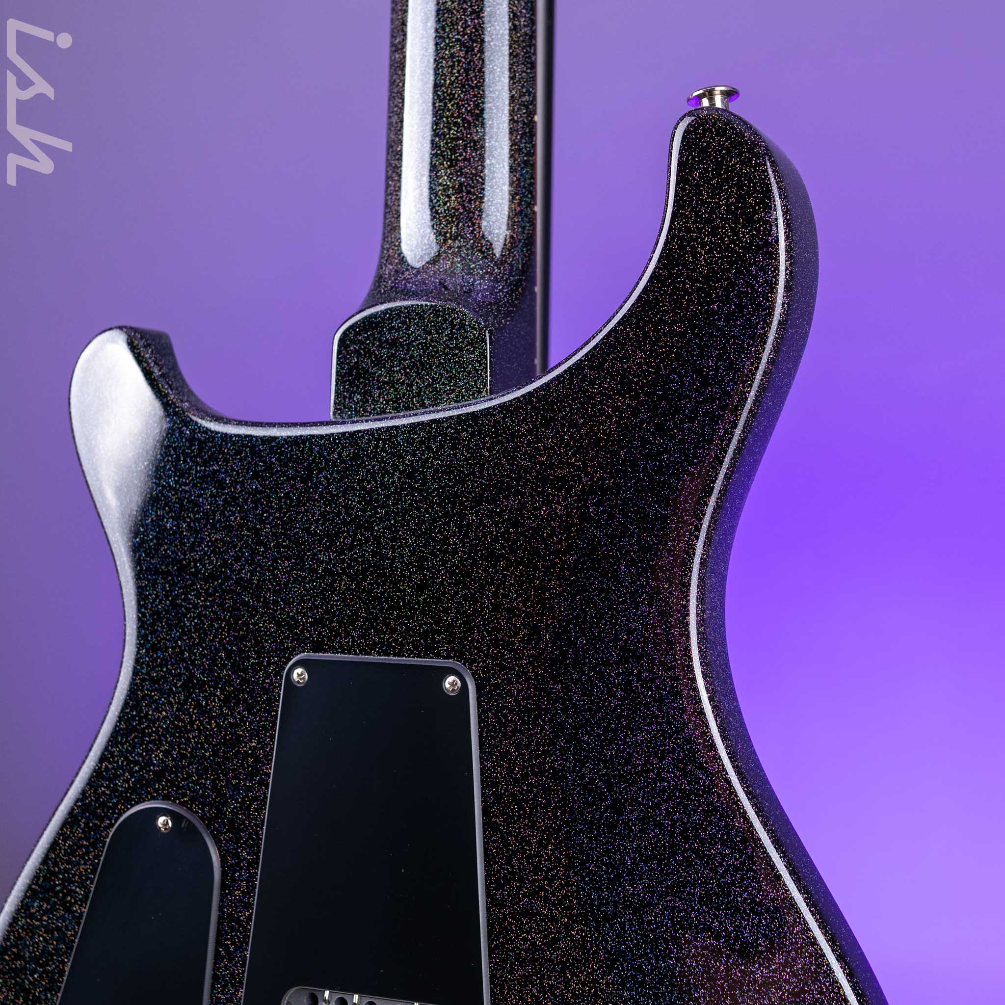 PRS S2 Custom 24-08 Black Rainbow Holoflake Custom Color – Ish Guitars