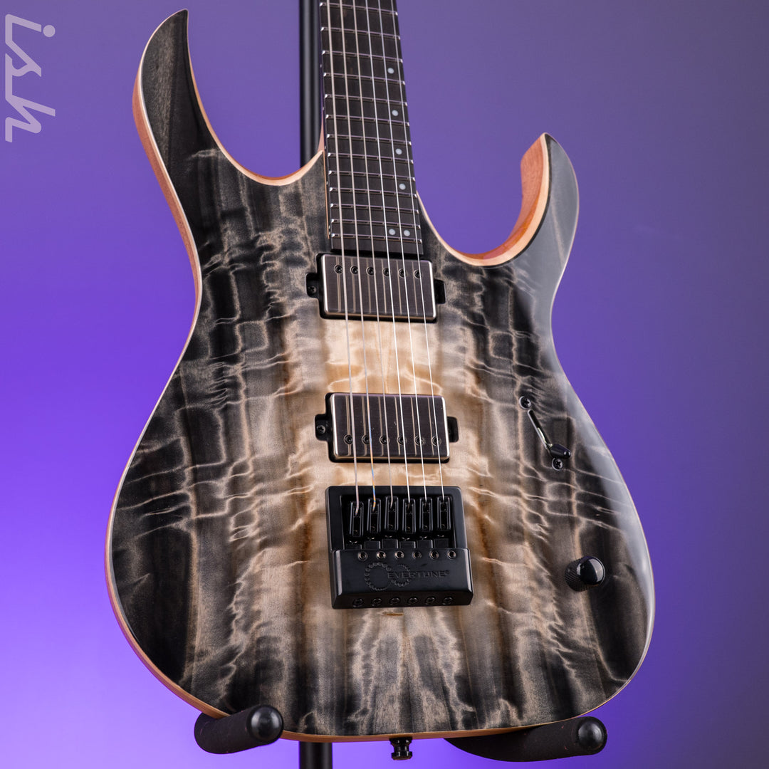 Mayones Duvell Elite 4EVER 6 Natural Fade Black Burst Out
