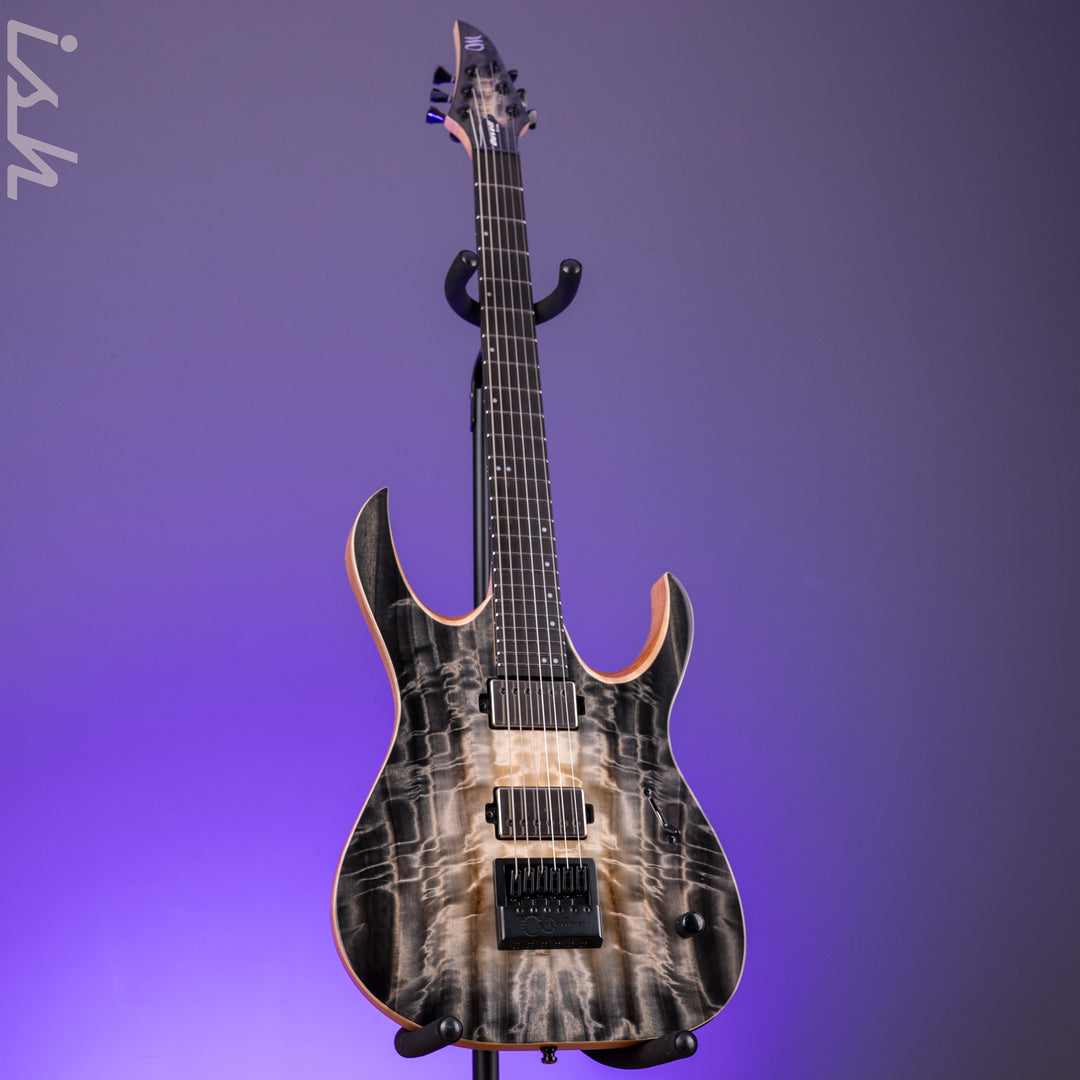 Mayones Duvell Elite 4EVER 6 Natural Fade Black Burst Out