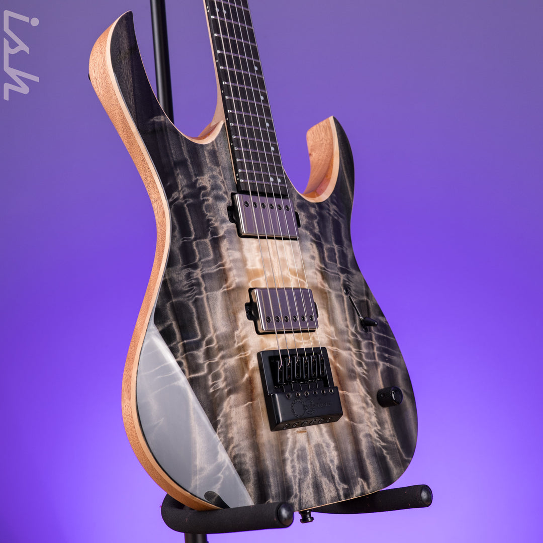 Mayones Duvell Elite 4EVER 6 Natural Fade Black Burst Out