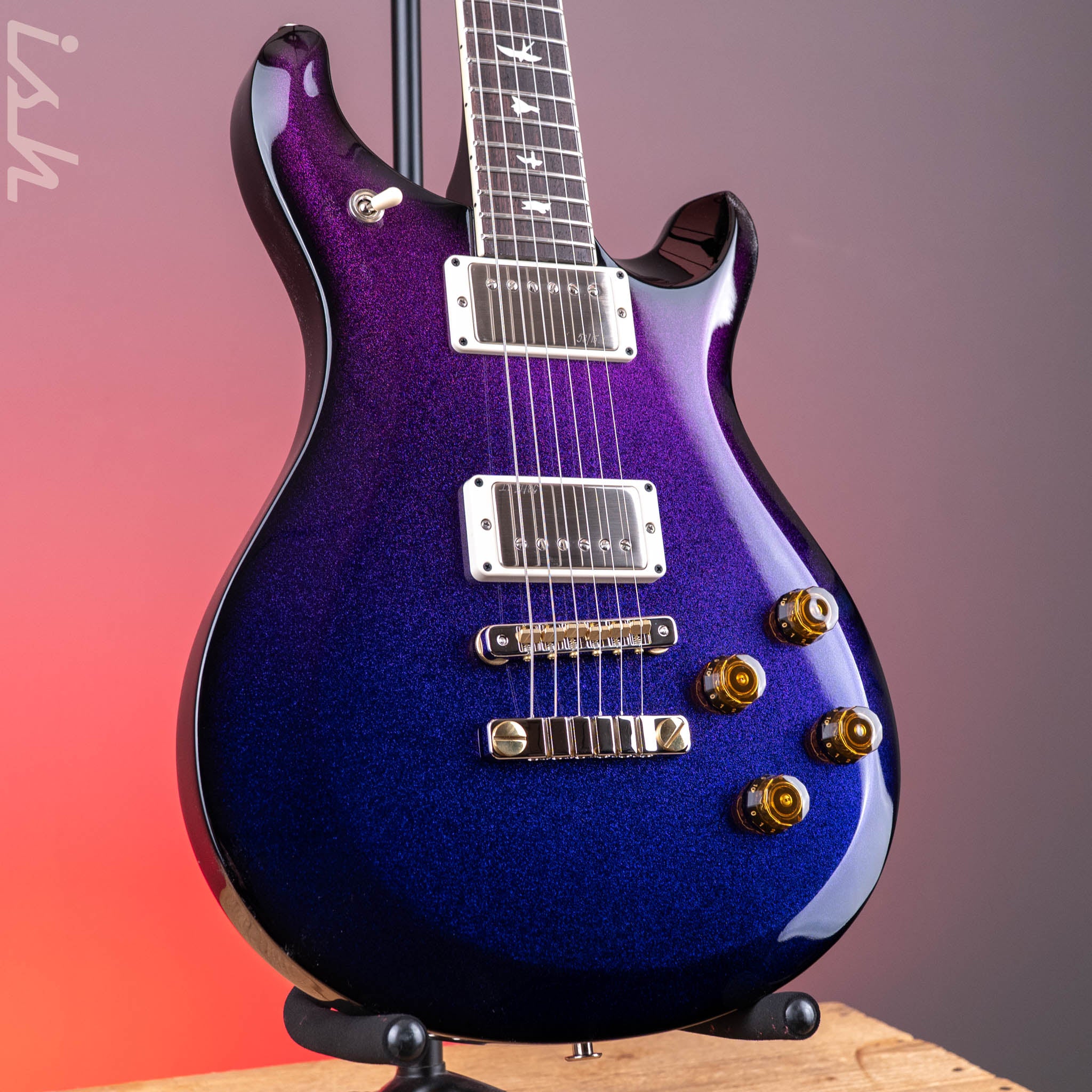 PRS S2 McCarty 594 Blue Purple Colorshift Holoflake – Ish Guitars