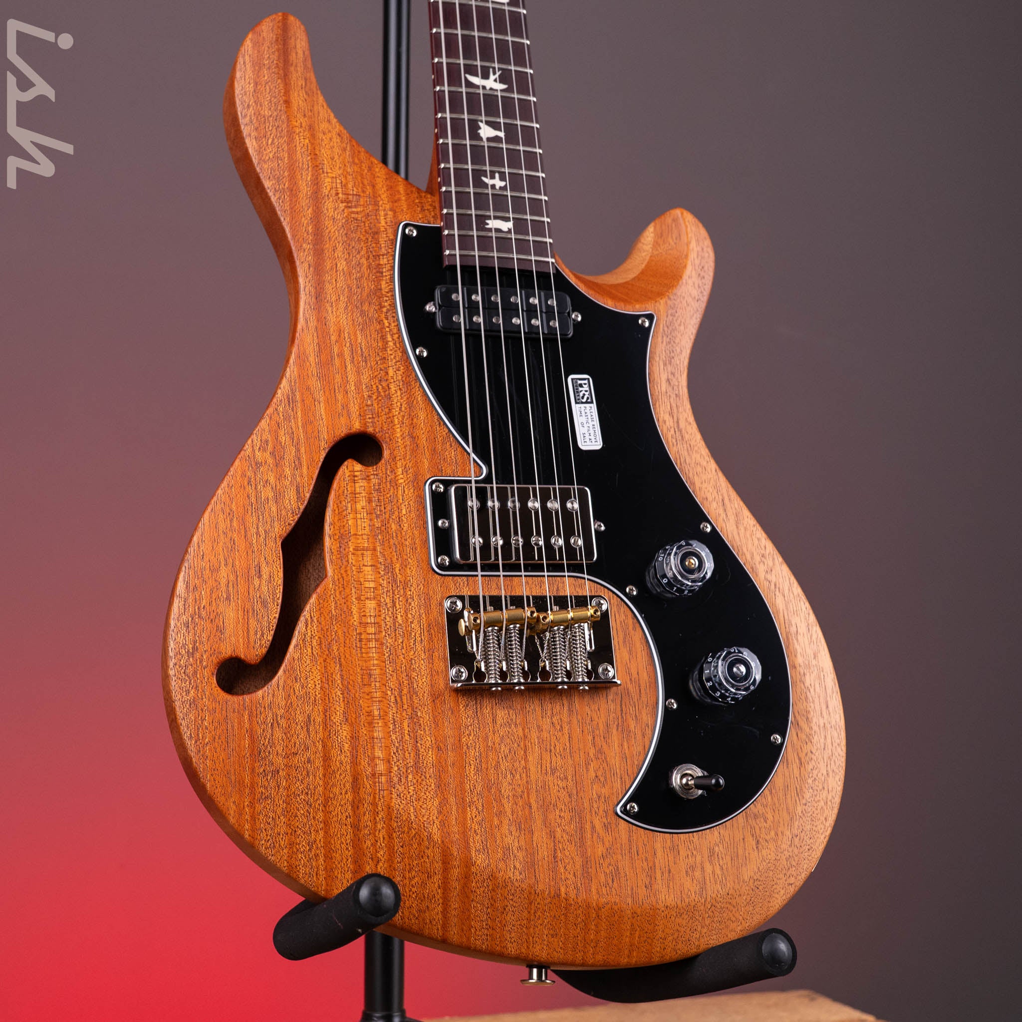 PRS S2 Vela Semi-Hollow Reclaimed Natural Mahogany – Ish Guitars