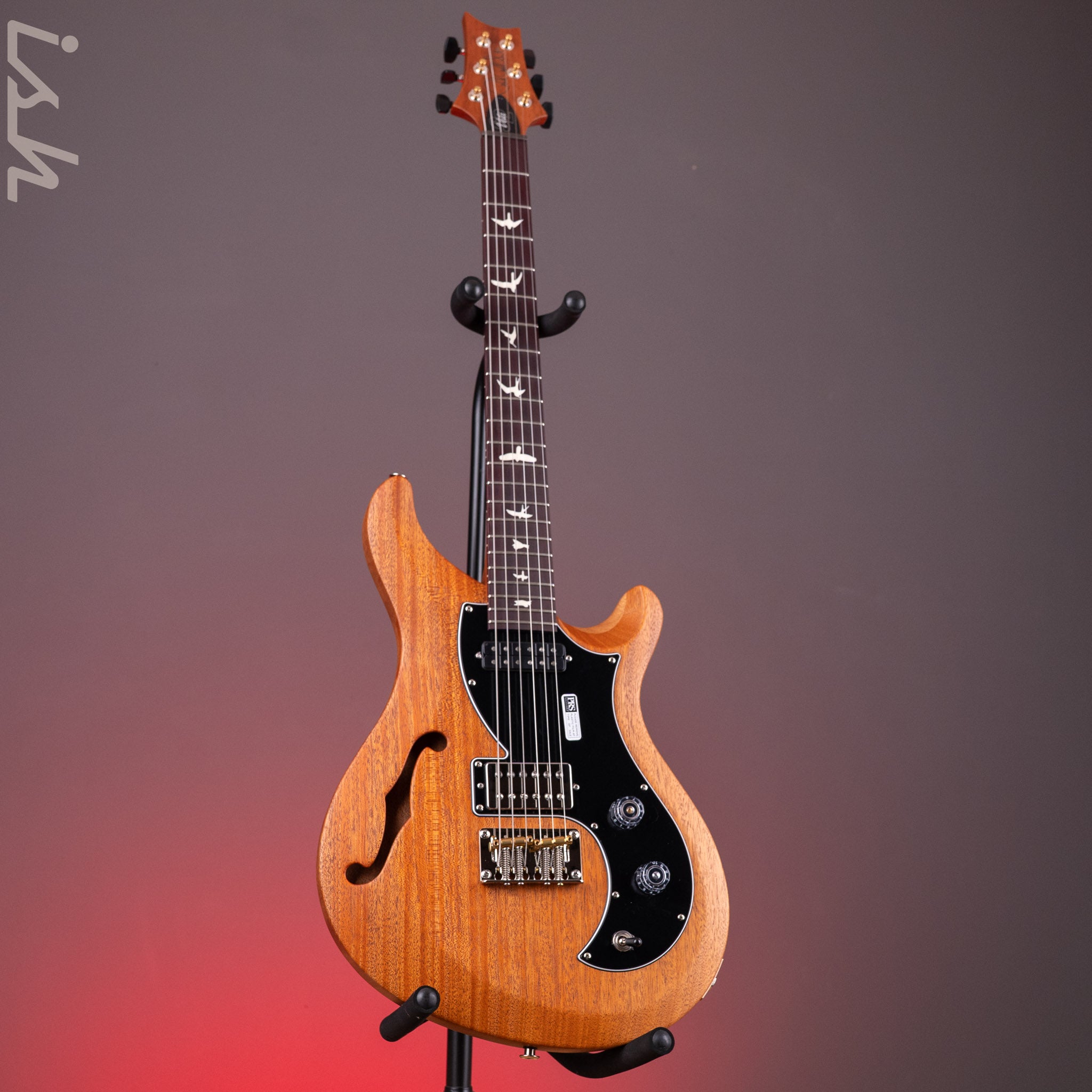 PRS S2 Vela Semi-Hollow Reclaimed Natural Mahogany – Ish Guitars