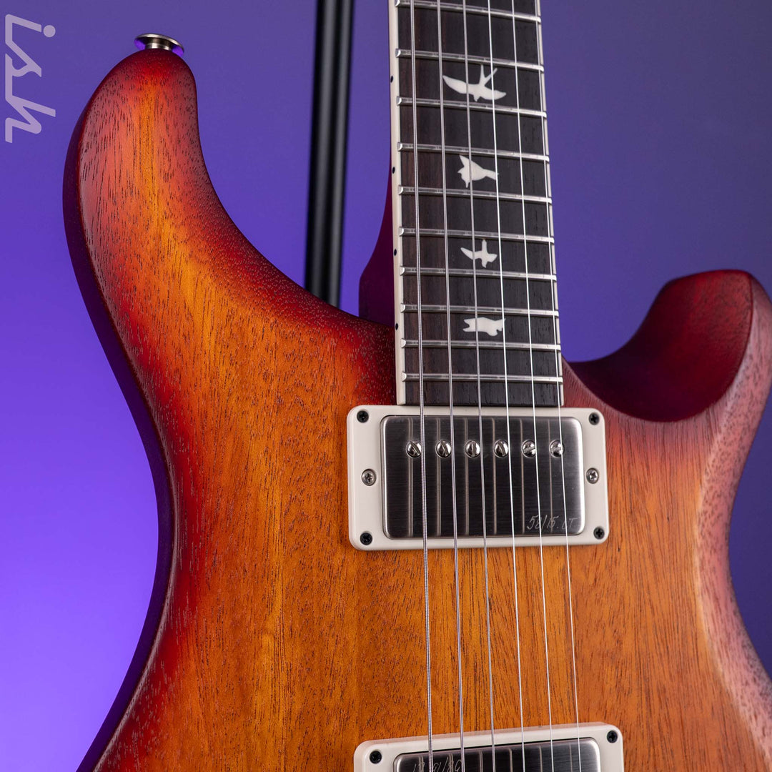 PRS S2 McCarty 594 Thinline Standard Satin Dark Cherry Sunburst *New Color*