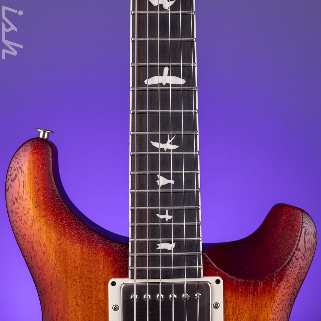 PRS S2 McCarty 594 Thinline Standard Satin Dark Cherry Sunburst *New Color*