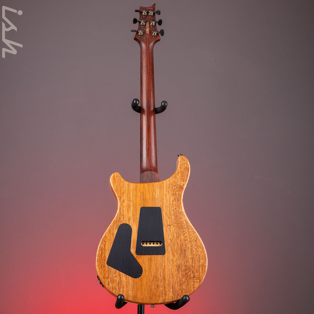 PRS Wood Library Custom 24 One-Piece 10-Top Quilt Amaretto Fade Ish 15th Anniversary