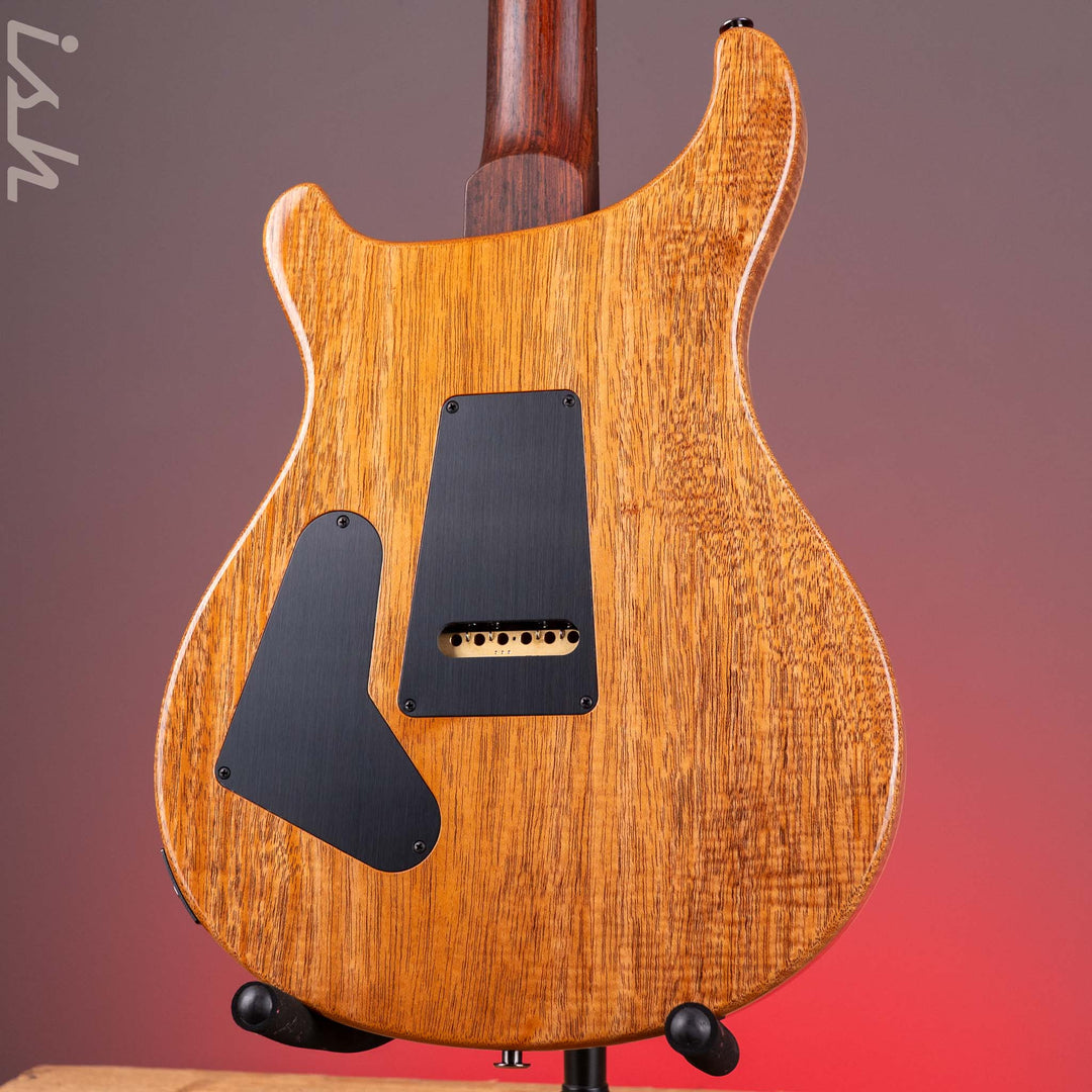 PRS Wood Library Custom 24 One-Piece 10-Top Quilt Amaretto Fade Ish 15th Anniversary