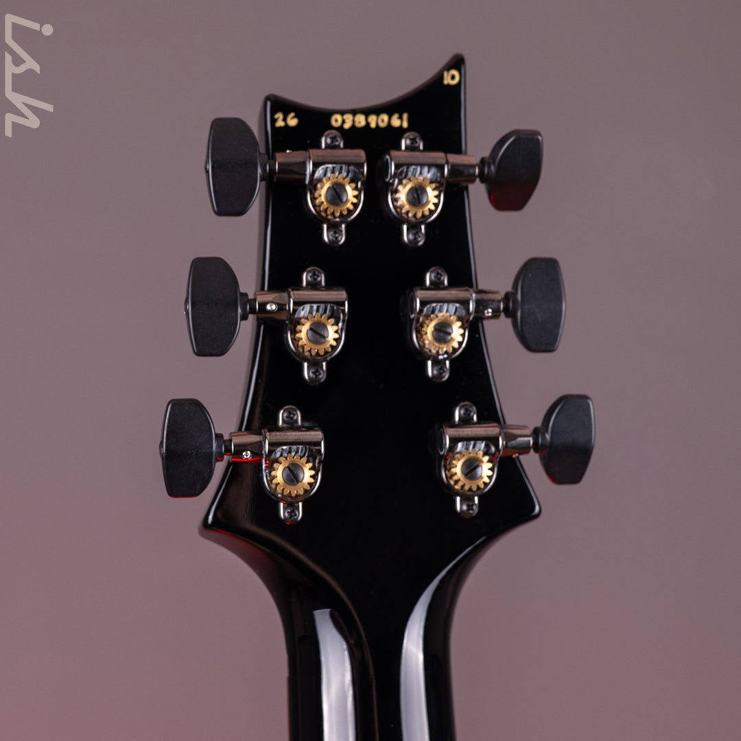 PRS Wood Library Custom 24-08 10-Top DMO Black Raspberry Smokeburst Custom Color