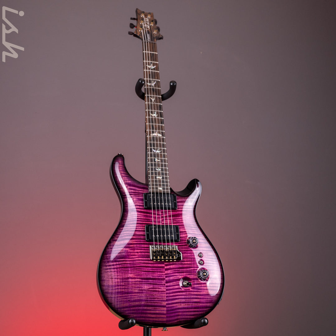 PRS Wood Library Custom 24-08 10-Top DMO Black Raspberry Smokeburst Custom Color