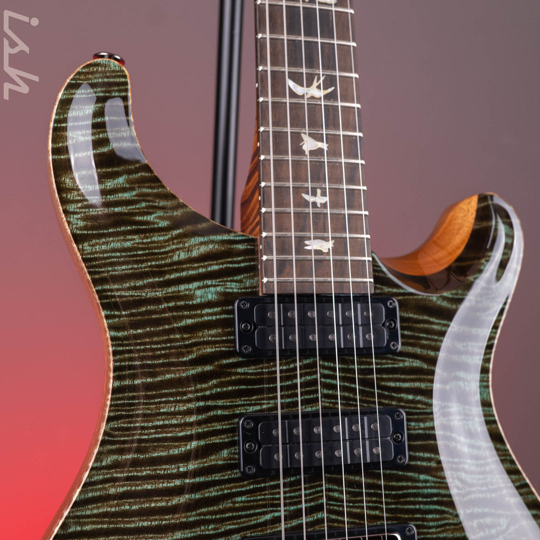 PRS Wood Library Studio Mango Top Mash Green Custom Color