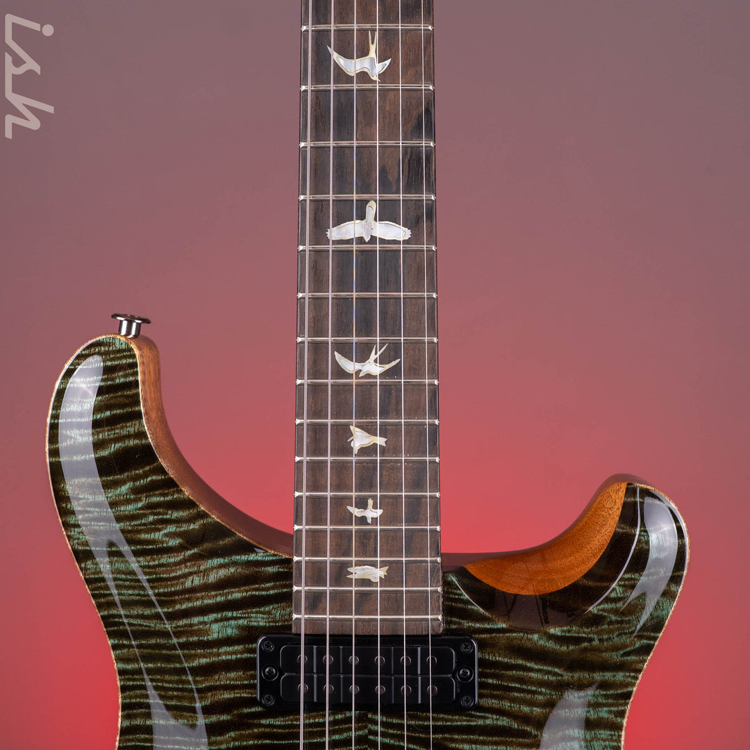 PRS Wood Library Studio Mango Top Mash Green Custom Color