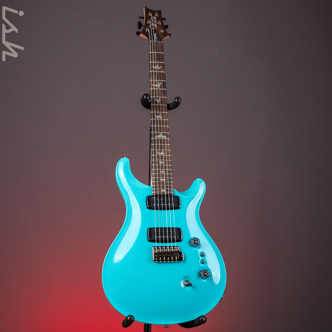 PRS Wood Library Custom 24-08 Mango Top Opaque Blue Holoflake