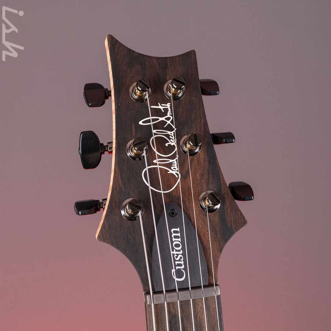 PRS Wood Library Custom 24-08 Mango Top Opaque Blue Holoflake