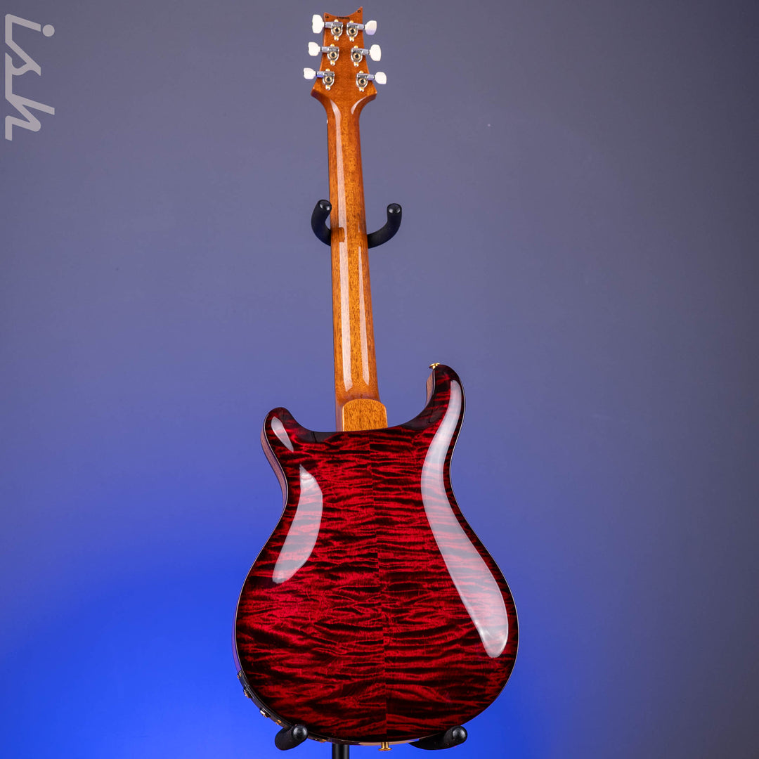 PRS Hollowbody II Piezo 10-Top Fire Red Smokeburst Custom Color