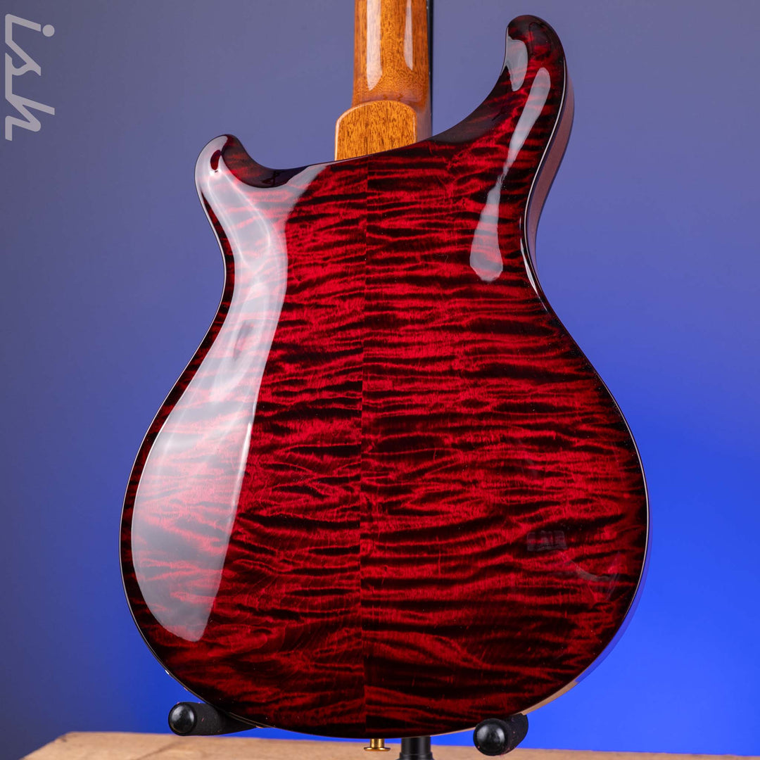 PRS Hollowbody II Piezo 10-Top Fire Red Smokeburst Custom Color