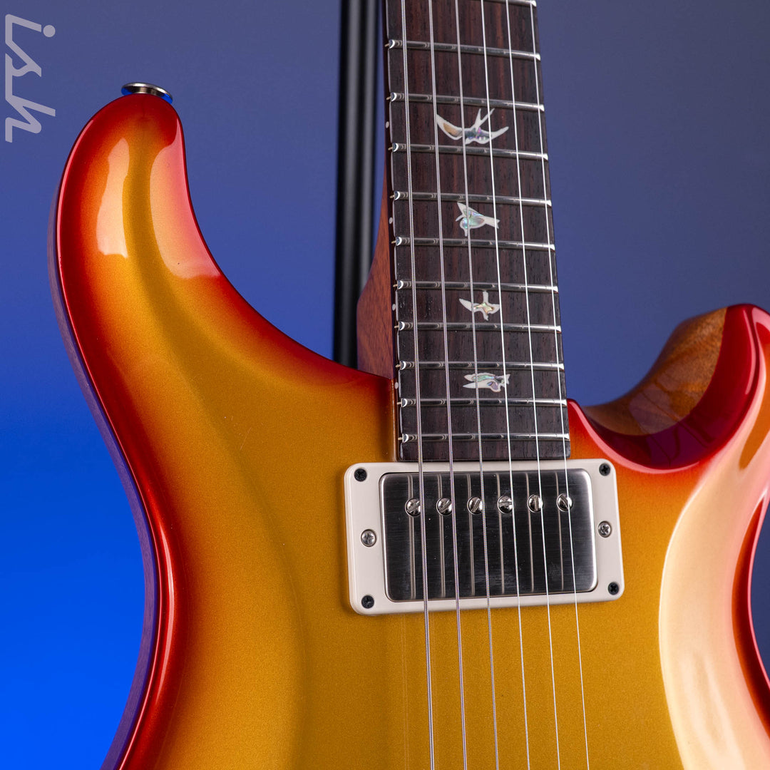 PRS DGT Semi-Hollow Limited Gold Top Cherry Burst