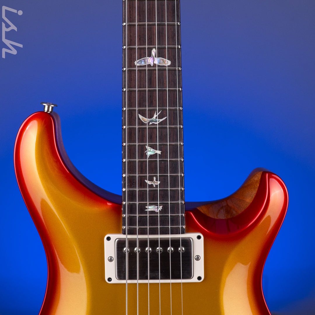 PRS DGT Semi-Hollow Limited Gold Top Cherry Burst