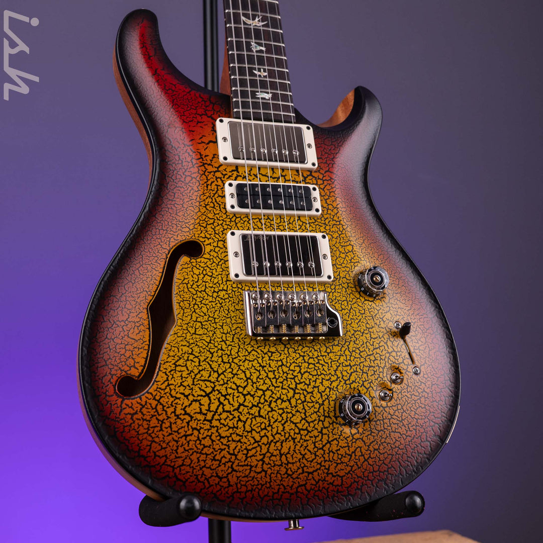 PRS Special Semi Hollow Sunburst Crackle Sprayer&