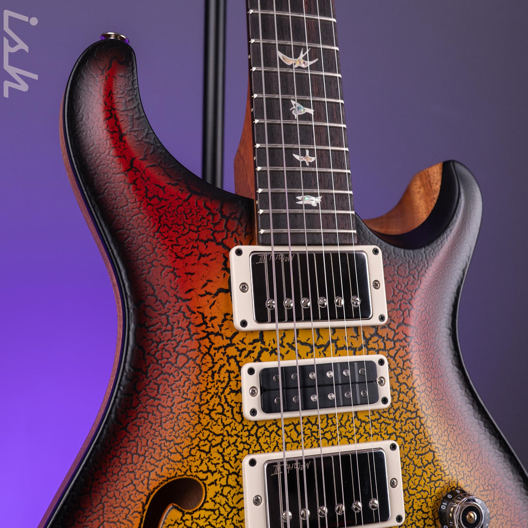 PRS Special Semi Hollow Sunburst Crackle Sprayer&