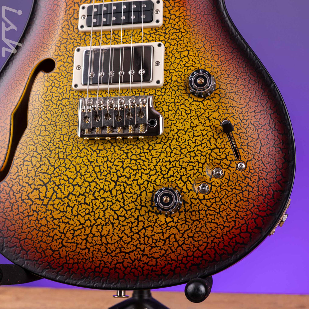 PRS Special Semi Hollow Sunburst Crackle Sprayer&