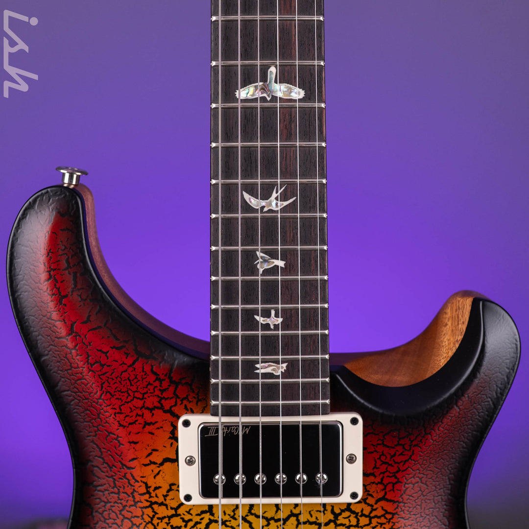 PRS Special Semi Hollow Sunburst Crackle Sprayer&