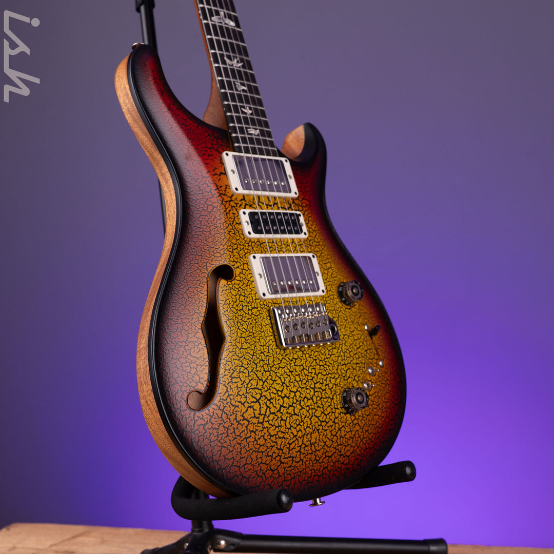 PRS Special Semi Hollow Sunburst Crackle Sprayer&