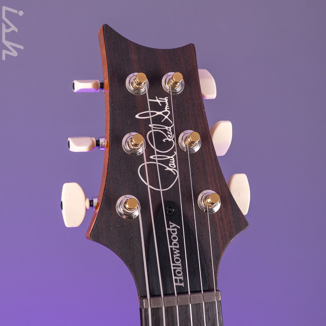 PRS Hollowbody II Piezo Grey Black Turquoise Burst Custom Color