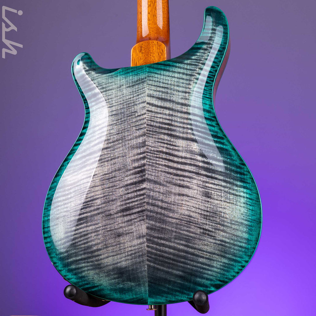 PRS Hollowbody II Piezo Grey Black Turquoise Burst Custom Color