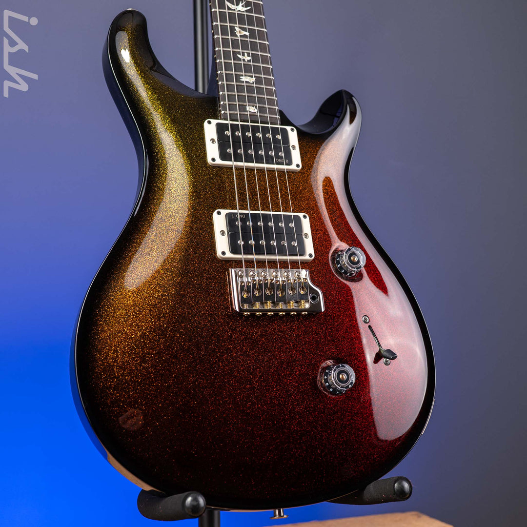 PRS Custom 24 Fire Holoflake Fade w/Matching Neck Sprayer&